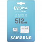 Samsung 512GB Micro SD SDXC MicroSD MicroSDXC Class 10 130MB/s 512 G GB EVO Plus