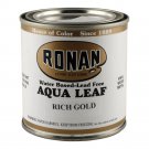 Aqua Leaf 8 Oz Rich Gold