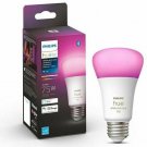 Philips Hue White & Color Ambiance A19 Bluetooth 75W Equivalent Smart LED Bulb