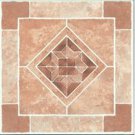 MINTCRAFT 1171230 CASE 45 DIAMOND STONE 12"" X 12"" VINYL FLOOR TILE SELF ADHESIVE