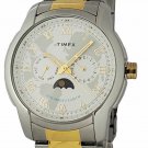 Timex TW2R56800 Multifunction Men's Analog Watch Two-Tone Steel Bracelet