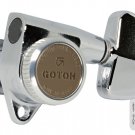 GOTOH SG301-20-MGT Locking Tuning Machines w/ Grover buttons- 3L x 3R - Chrome