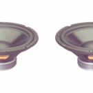 NEW (2) 8"" Woofer Speakers.8 ohm.Bass.Home Audio Stereo Replacement Pair.