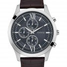 GUESS W0876G1,Men's Chronograph,Grey Dial,Stainless Steel Case,100m WR