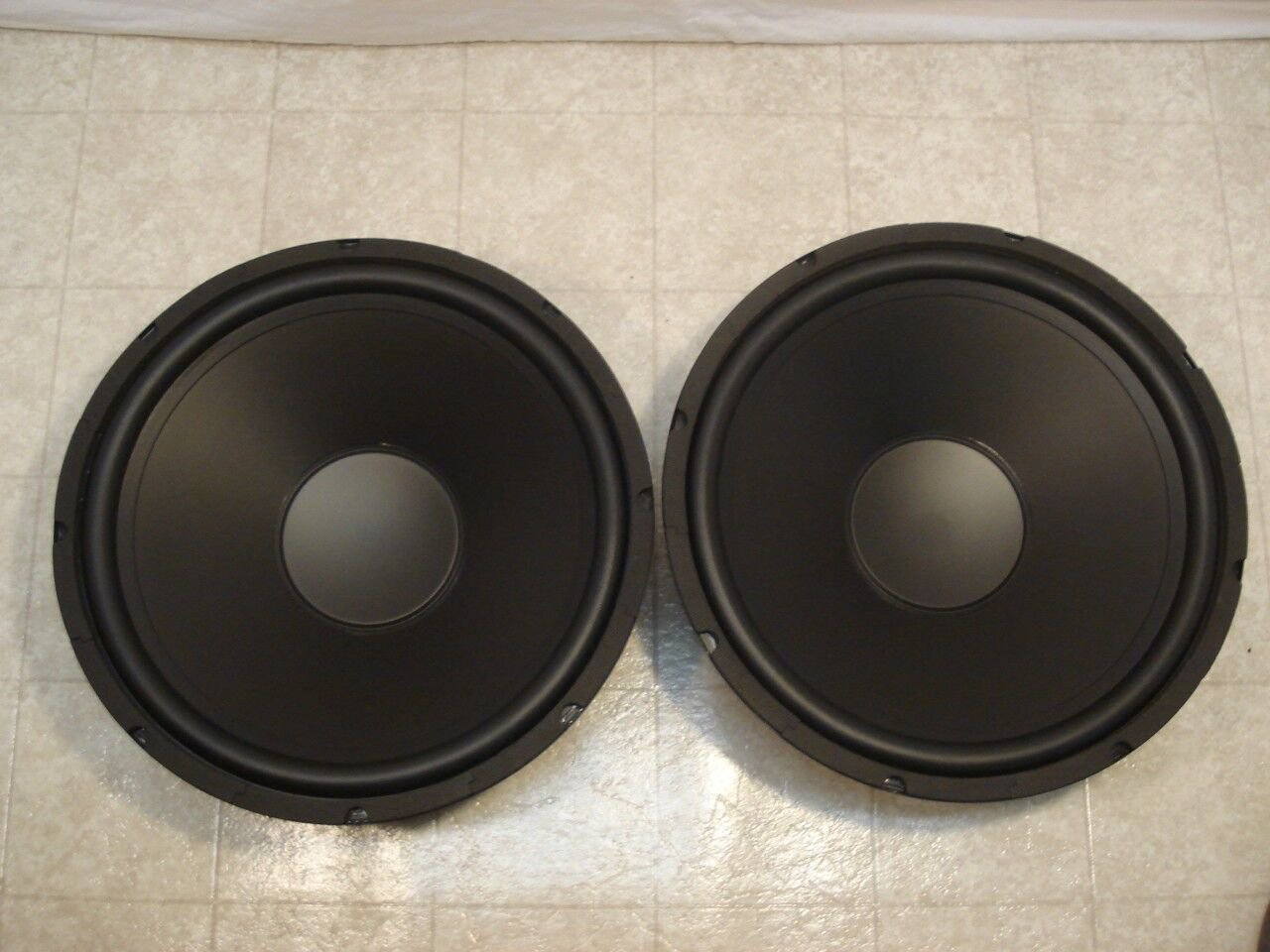 New 15"" Subwoofers Replacement Speakers.8 Ohm.Woofers.Pair (2).Dj.Pa