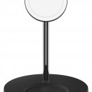 Belkin - BoostCharge Pro 2-in-1 Wireless Charger Stand with MagSafe for iPhon...