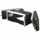 NEW 4RU Portable Music Equipment 19"" Rack Mount Case.Shallow Mount Depth.PA.DJ
