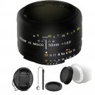 Af Fx Nikkor 50Mm F/1.8D Lens For D7200 D7500 And Accessory Bundle
