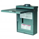Square D 100 Amp 8-Space 16-Circuit Outdoor Main Lug Kit Load Center With Cover