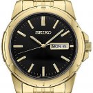 Seiko SUR358 Men's Essential 39mm Gold Tone Bracelet Dial Watch