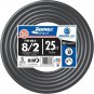 Southwire 8/2 Awg Gauge 25Ft Indoor Electrical Copper Wire Ground Romex Cable