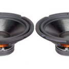NEW (2) 10"" Speakers.8ohm.Ten inch.Woofer PAIR.Stereo Subwoofer Replacement.105w
