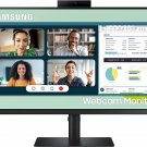 Samsung S24A 24"" FHD 1920x1080 75Hz 5ms LCD IPS Monitor with Speakers & Webcam