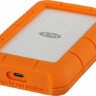 LaCie - Rugged 5TB External USB-C, USB 3.1 Gen 1 Portable Hard Drive - Orange...
