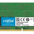 Crucial 64GB DDR4 KIT 2x 32GB 2666 MHz PC4-21300 SODIMM 260-Pin Laptop Memory