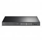 Tp-Link Jetstream 16-Port Gigabit Easy Smart Poe/Poe+ Switch Tlsg1218Mpe