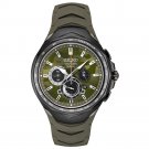 Seiko Coutura Men's 45.5 mm Solar Chronograph Watch - Green Camouflage
