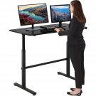 Standing Desk Converter Height Adjustable Desk Computer Workstation Desk Black