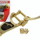 Bigsby B7 & Vibramate V7 -Lp Vibrato Tremolo Tailpiece Mounting Kit Gold Plated