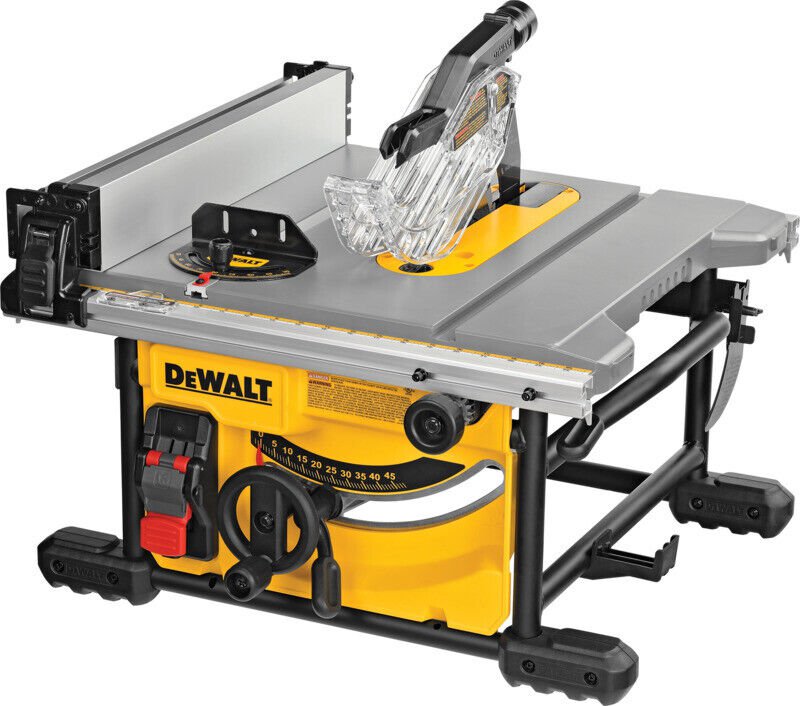 NEW DeWalt DWE7485 15 Amp Corded 8-1/4 in. Compact Jobsite Table saw ELECTRIC