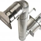 New 284875 3"" To 4"" Thru The Wall Pellet Stove Vent Kit Ss 2037596