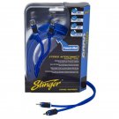 Stinger SI623 3Ft 6000 Shielded Directional Twisted RCA Cable