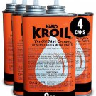 Kroil Penetrating Oil, 8 Ounce Liquid, Pack of 4