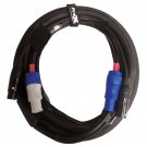 ProX 10FT Jumper Powercon and XLR Link Cable XC-PWC14-DMX10