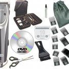 Oster A5 Outlaw 2-Speed Dog Animal Clipper Case,DVD,Shears #10 Blade+Combs Guide
