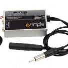 New iSimple IS31 Universal AUX Wired Car FM Modulator RCA Inputs for ipod iphone
