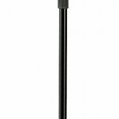 K&M 260/1-BLACK 34""-62"" Microphone Stand with Cast Iron Base, Black