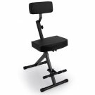 Pyle Musician & Performer Chair Seat Stool - Durable and Portable Stool