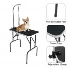 32"" Portable Pet Dog Grooming Table Foldable w/ Large Adjustable Arm/Noose Black