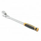 GearWrench 81210T 3/8"" Dr 90-Tooth Dual Material Flex Head Teardrop Ratchet 13""
