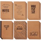 24Pack Lined Motivational Notebooks, Blank Inspirational Journals, 4 x 5.75 In