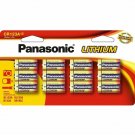 Panasonic CR123A 3 Volt Photo Lithium Battery, CR-123PA/12B (12 Pack)