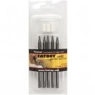 FastCap FatBoy Pencil Lead and Eraser Refill. 5pk Lead and 3pk Eraser