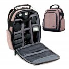 Camera Backpack with Customizable Interior Storage and Weather Resistant Bottom