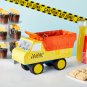 Small Construction Themed Dump Truck Pinata for Kids Birthday Party, 15.5x9x6 In