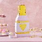 Small Champagne Pinata for Bridal Shower, 21st Birthday, 16.5 x 7 x 3 In