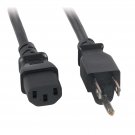 IEC 12 ft. AC Power Cord Black 18/3