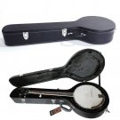 New Microgroove High Quality 5-string Banjos Black Fine Leather Case Bag Black