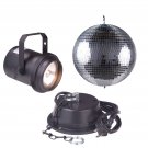 American DJ M-600L 16"" In Glass Mirror Disco Ball + Motor + Pinspot Pack
