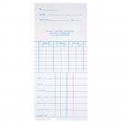 1000x Weekly Time Clock Cards Timecard for Employee Attendance Payroll Recorder