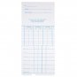 1000x Weekly Time Clock Cards Timecard for Employee Attendance Payroll Recorder