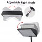 12W LED Trade Show Light 6500K Popup Booth Exhibit Back Drop Lighting 2 Pack
