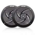 Pyle PLMRS6B.5 Waterproof Rated Marine Speakers, Low-Profile Speaker Pair, 6.5''