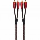 AudioQuest Golden Gate 2m (6.56 ft.) RCA to RCA Analog Audio Interconnect Cable