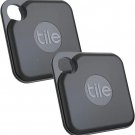 Tile Pro (2020) 2-Pack - High Performance Bluetooth Tracker, Keys Finder & More