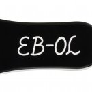 Engraved ""EB-0L"" Truss Rod Cover for Gibson Bass Guitars 2ply B/W